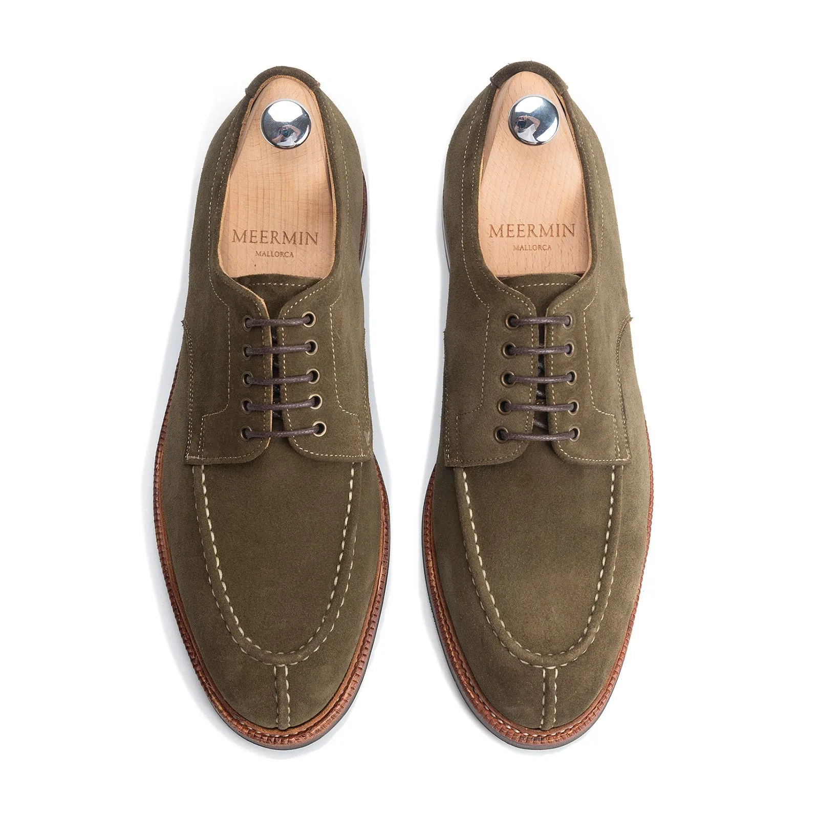 101601 - GREEN SUEDE - E