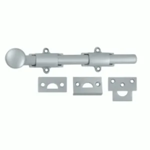8 Inch Deltana Heavy Duty Surface Bolt (Brushed Chrome Finish)