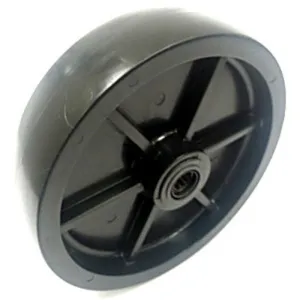 8" x 2" Heavy Duty Plastic Wheel with Bearing - 1 EA
