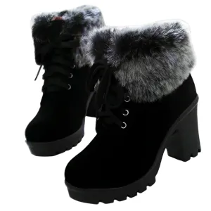 Classic Lace Up Ankle Boots