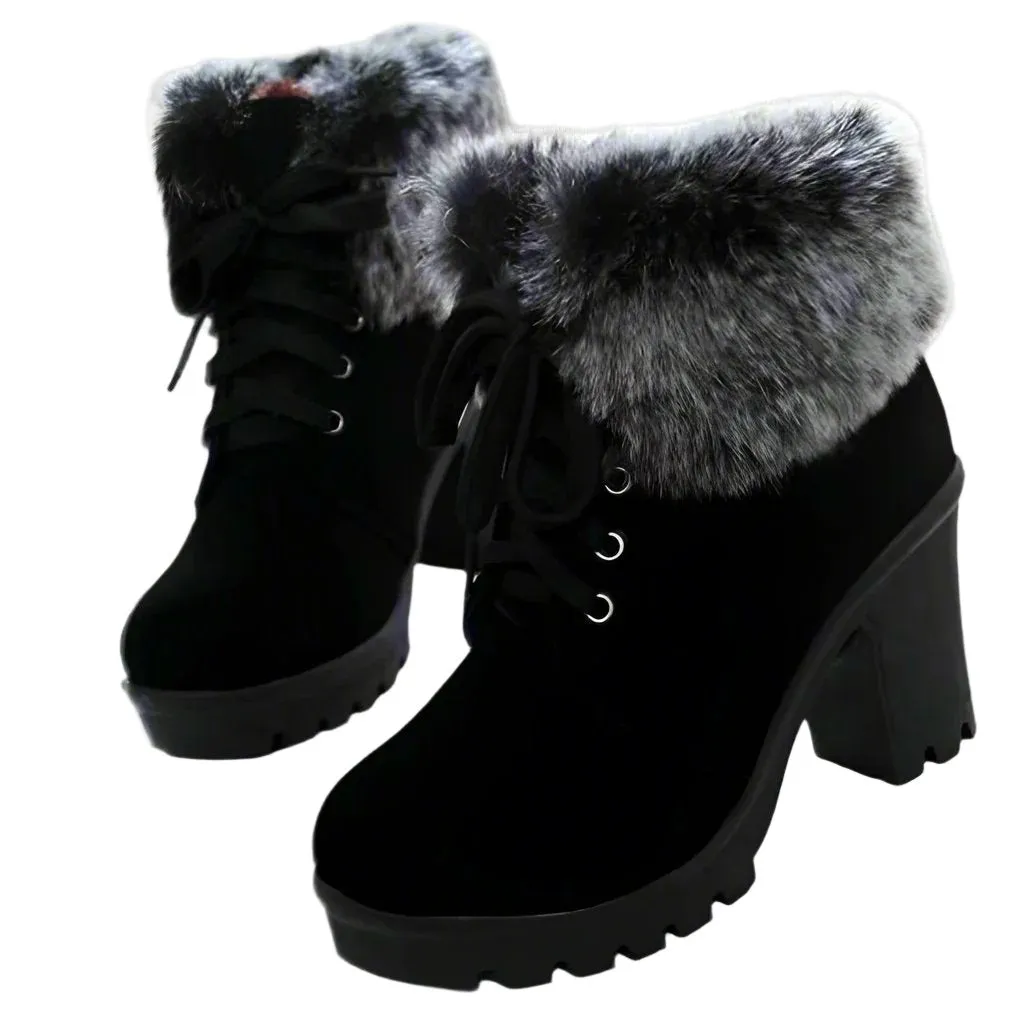 Classic Lace Up Ankle Boots