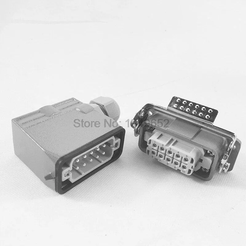 Heavy Duty Connectors HDC-HA-010-1 F/M 10pin 10A
