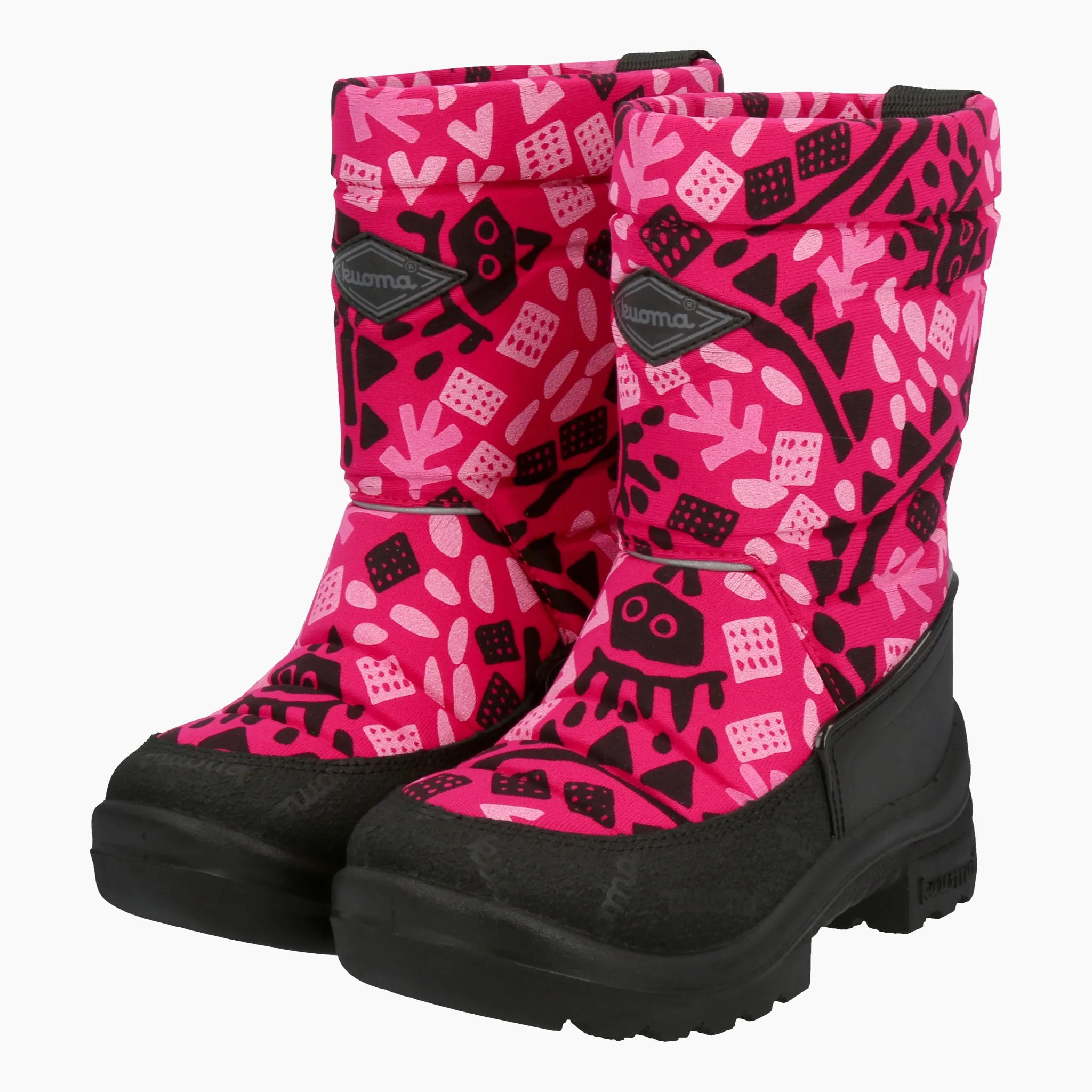 Kids´ winter boots Putkivarsi, Pink Fjell