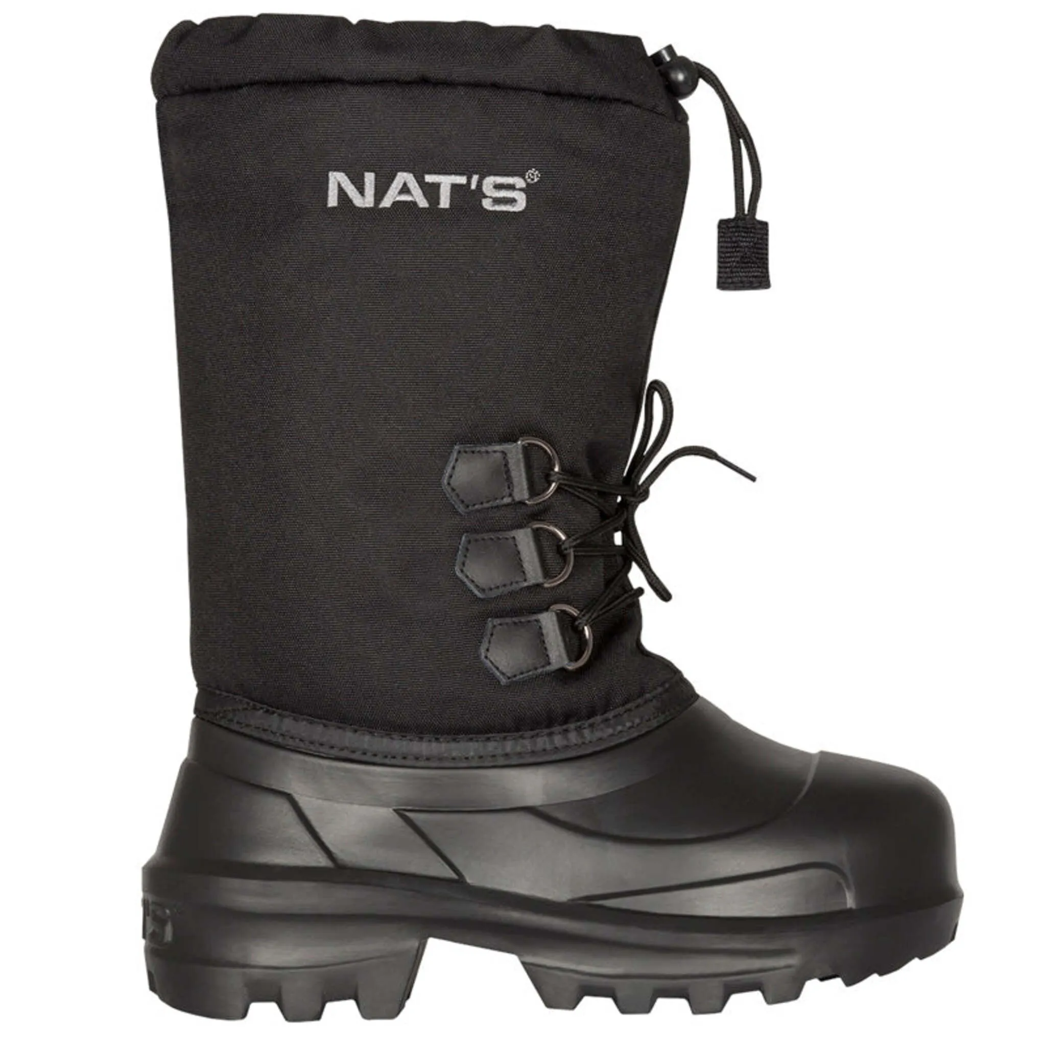 Nats Men's Winter Work Boots R900 | Nylon EVA Ultra-Light, Plain Toe, Removable Primaloft® Liner, -85°C Rated, Front Lacing, Draw Cord | Limited Sizes