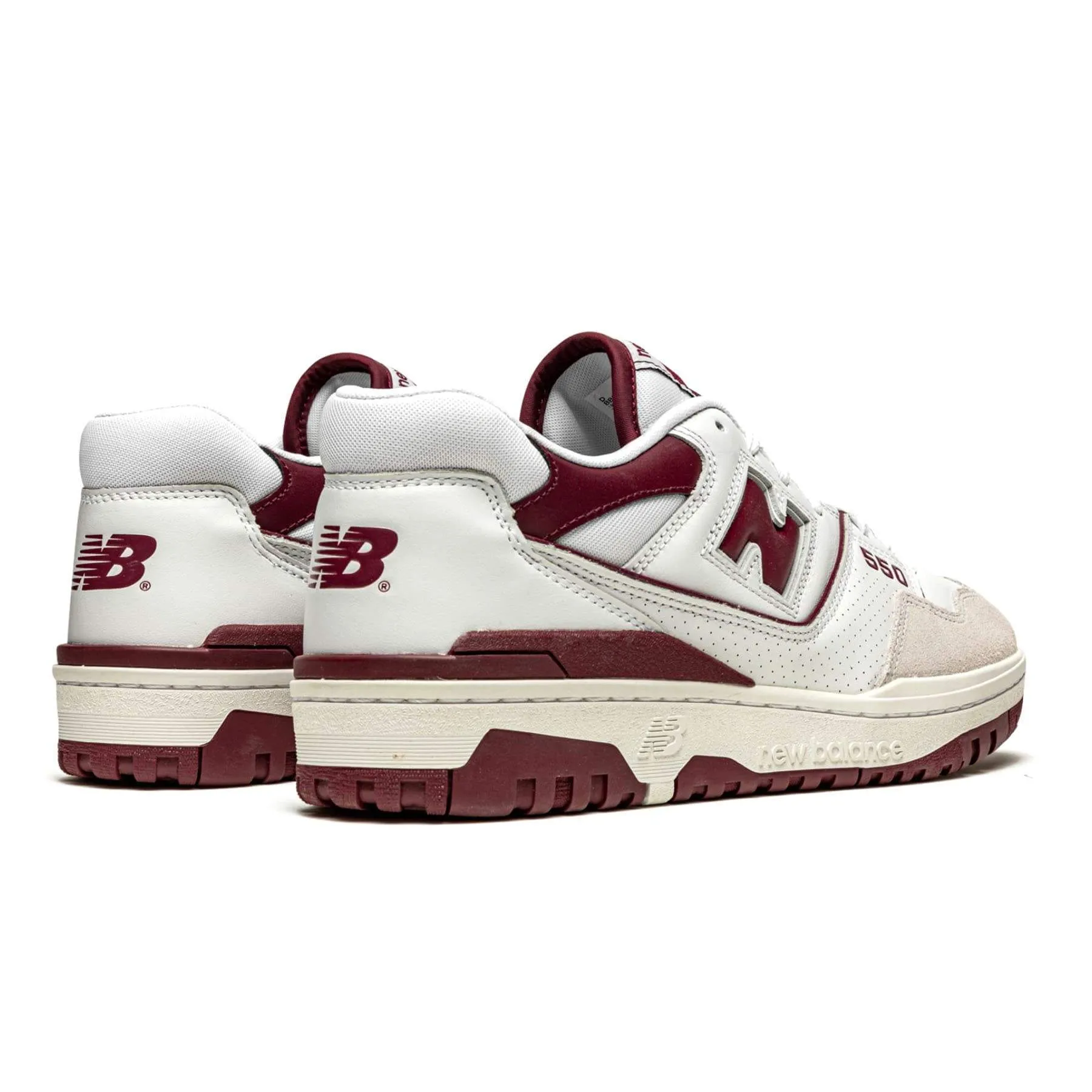 New Balance 550 Sea Salt Burgundy