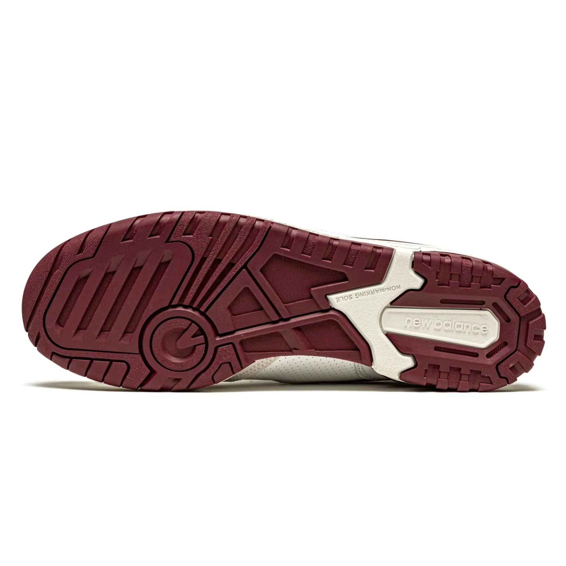 New Balance 550 Sea Salt Burgundy