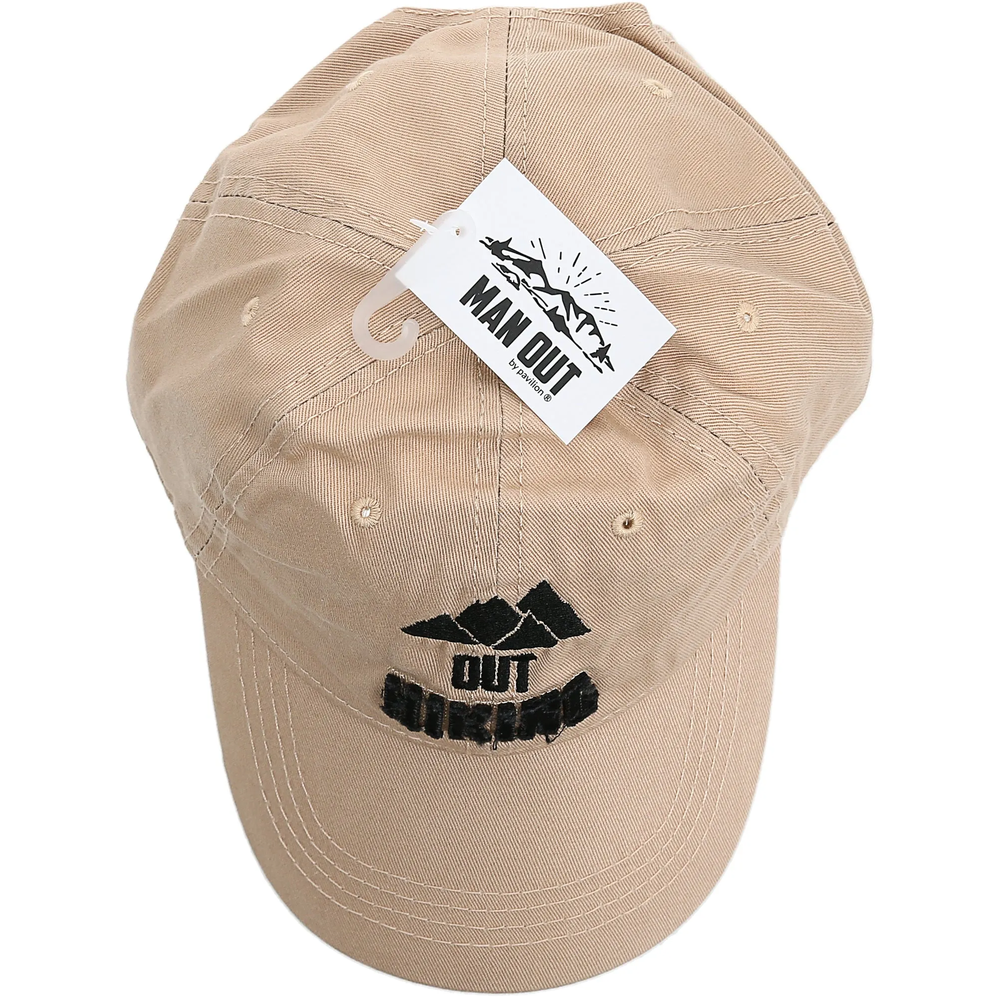 Out Hiking Tan Adjustable Hat