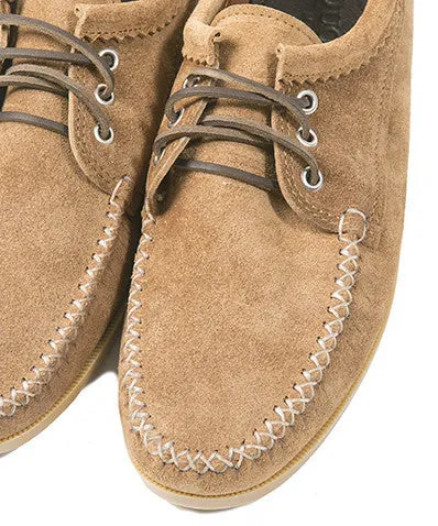 Quoddy for TGD Suede Blucher Moccasin