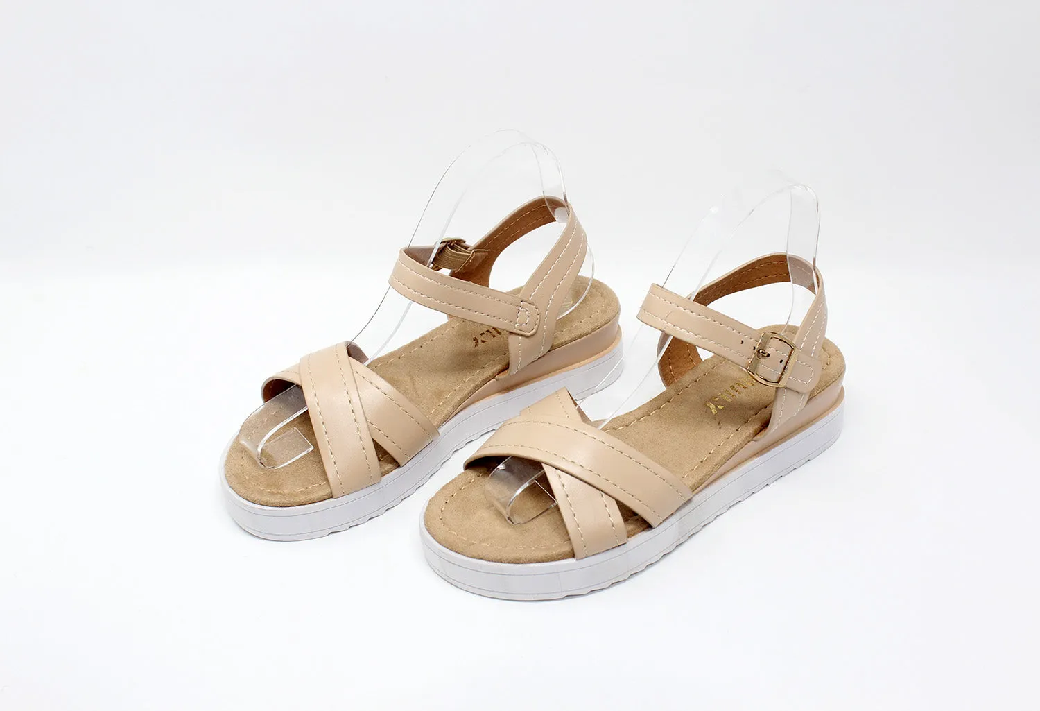 Sand Cross Strap Sandal