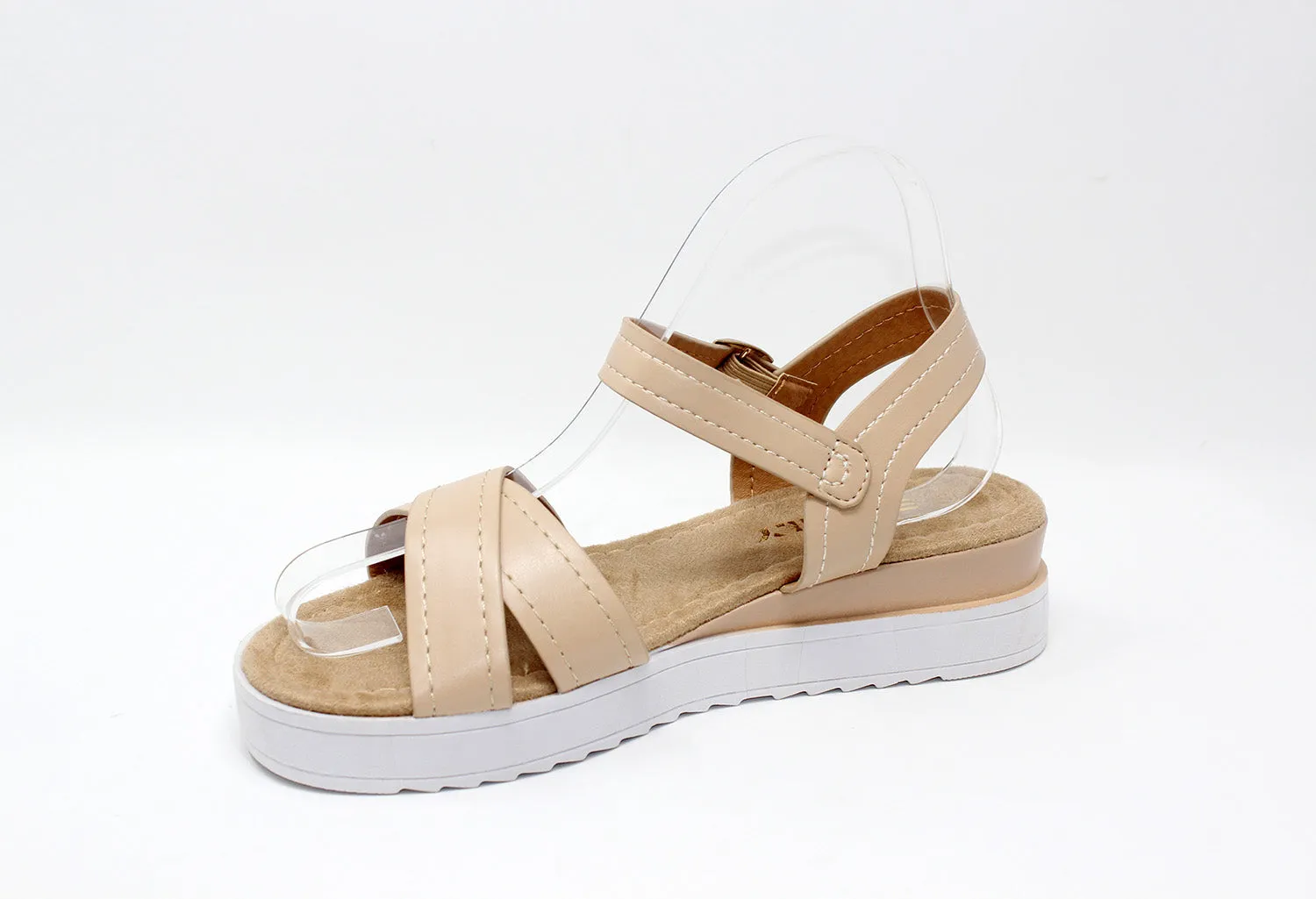 Sand Cross Strap Sandal