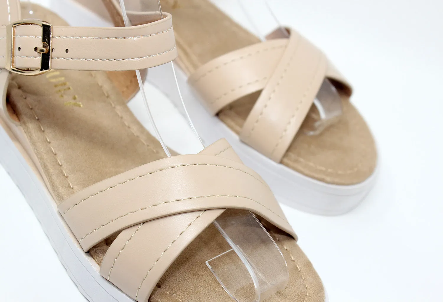 Sand Cross Strap Sandal