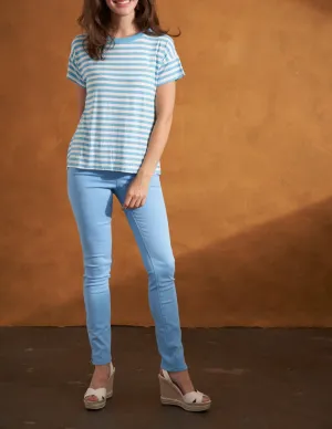 Short Sleeve Stripe Tee
