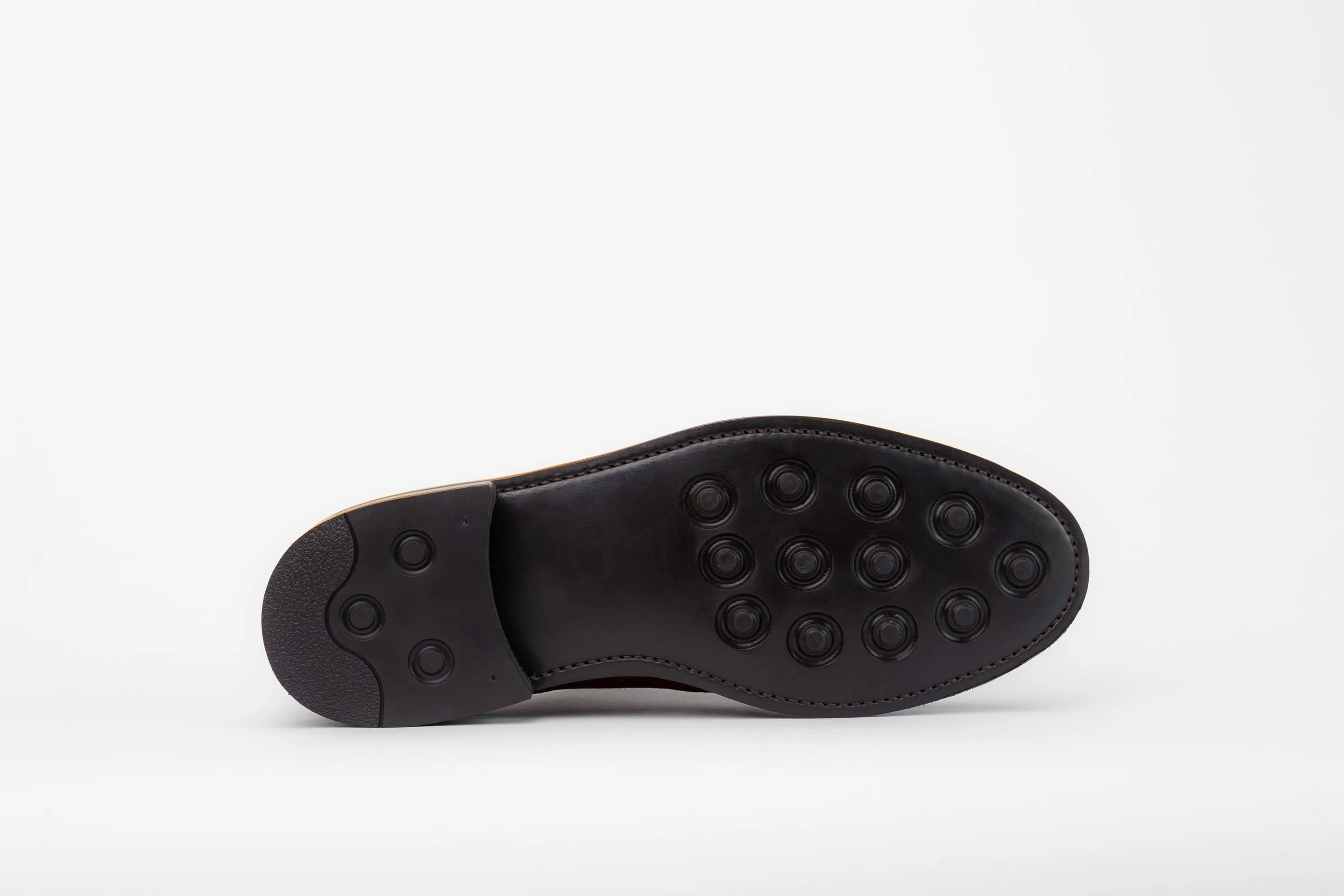 The Plain Toe Blucher - Brown Suede