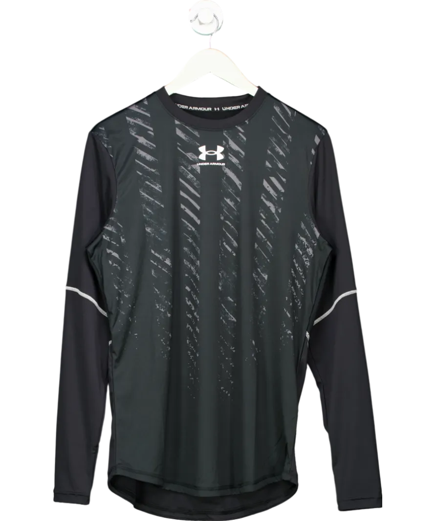 Under Armour Black Men's Heatgear® Fitted Long Sleeve UK M